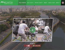 Tablet Screenshot of cyclecanton.com